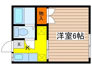 武蔵野ハイムの物件間取画像